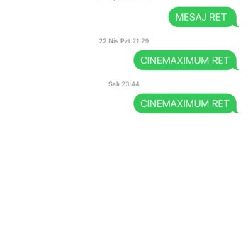 CGV'nin Israrlı, Asla İptal Edilmeyen Ve Kendisinden Soğutan Mesajları