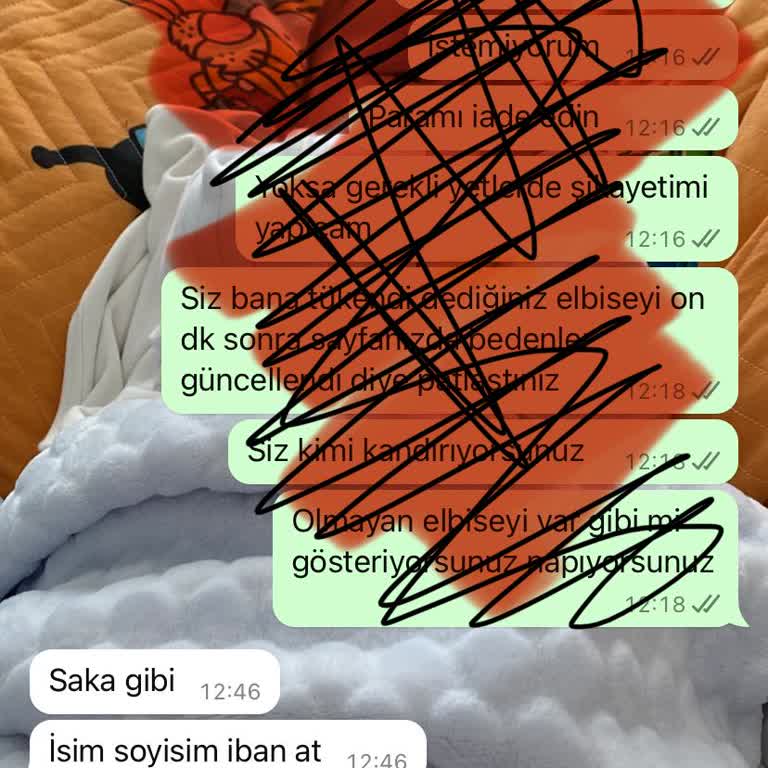 Vivam Butik Değişim Ve İadeye Cevap Vermiyor