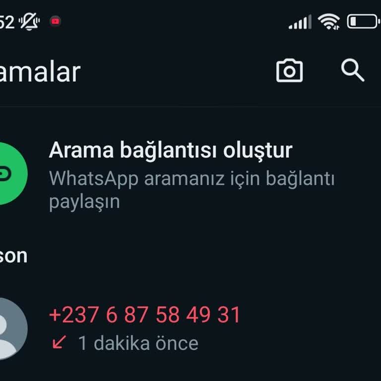 WhatsApp +237 Kodu İle Aranarak Rahatsız Edildim