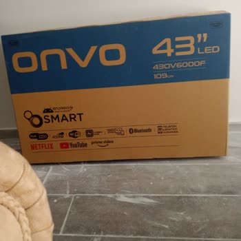 #OV43 Smart TV #Televizyon #Onvo Buzdolabı