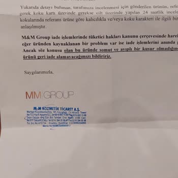 Boyner Kusurlu Ürünleri İade Almıyor Ya Da Değiştirmiyor.