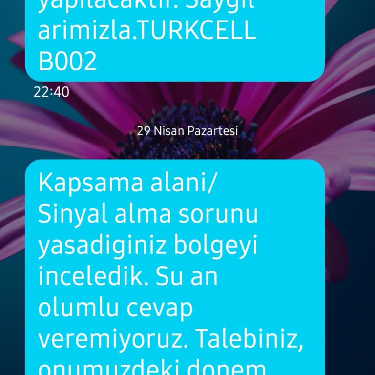 Turkcell Ücretini Alıyorsanız, Karşılığını Vermek Zorundasınız.