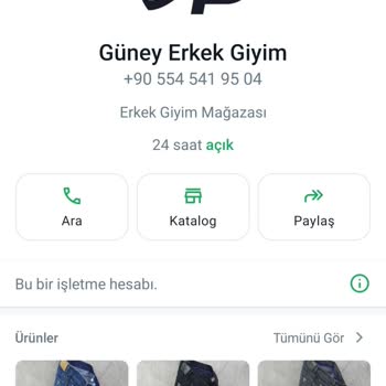 Güney Erkek Giyim Siparişi Verdiğim Ürünle Alakası Olmayan Ürün Yolladı