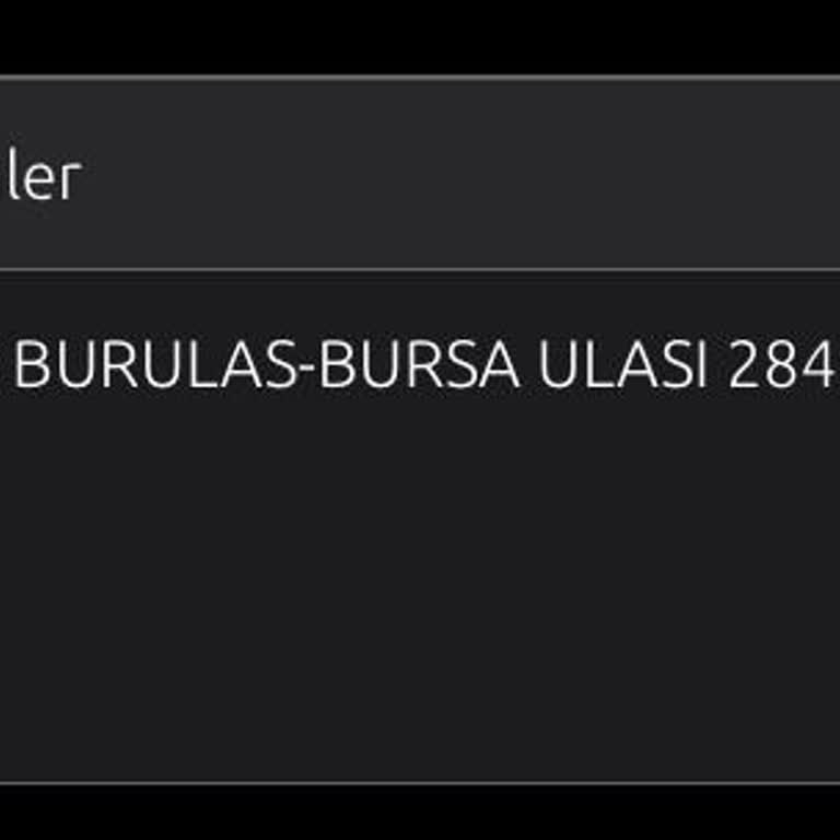 BUDO Bilet Gözükmüyor