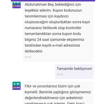 Getir Araç Otopark Ücretini Ödemiyor