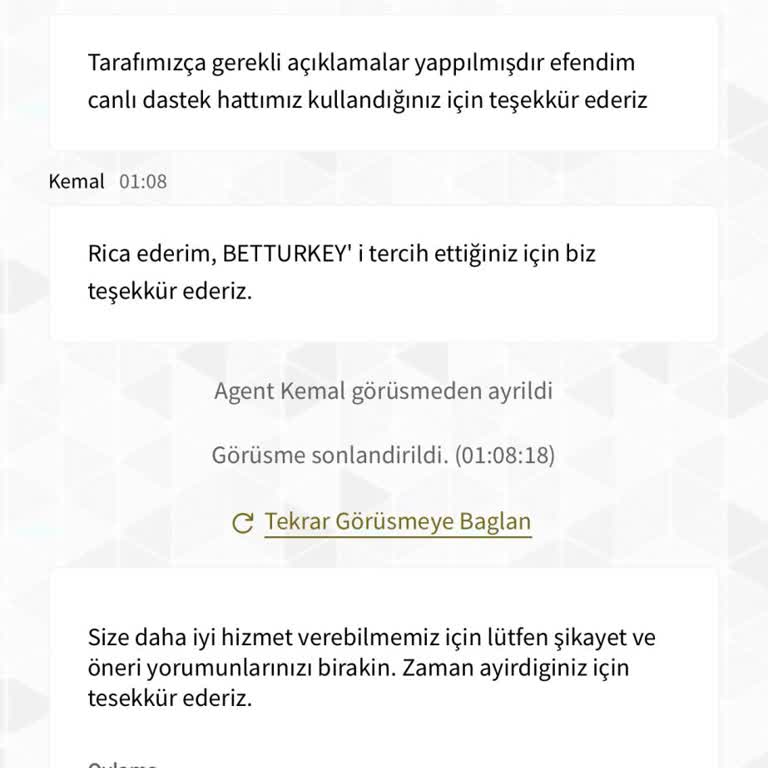 Betturkey Para Çekimi Ve Hiçbir Şekilde Yardımcı Olmamaları