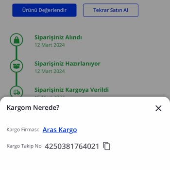 Aras Kargo 1 Aydır Kolimi Teslim Etmedi. Kolim Kayıp Mı?