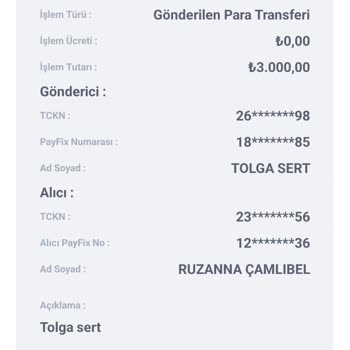 Para Aktarma Sorunu!
