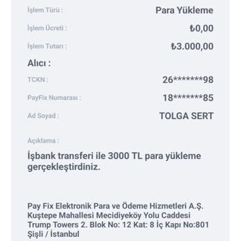 Para Aktarma Sorunu!