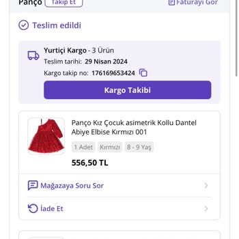 N11 Panço Eksik Ürün Gönderim