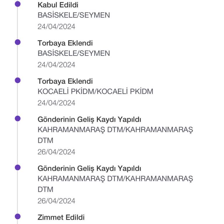 Kahramanmaraş PTT Kargo Teslimat Sorunu