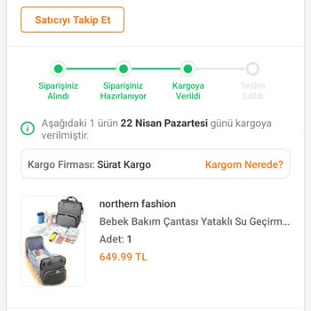 Sürat Kargo Kargom Teslim Edilmedi