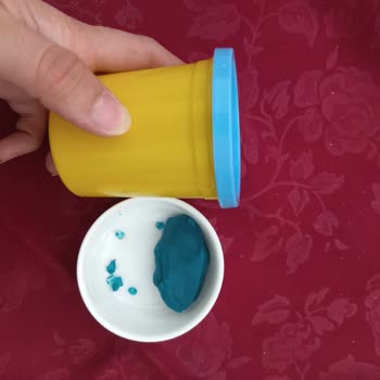 Pebbles Discovered in Play-Doh Modeling Material