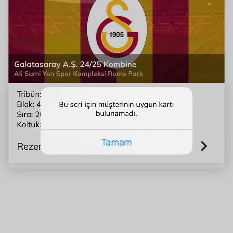 Passolig Passo Kombine Yenileme Hata İle Karşılaşıyorum