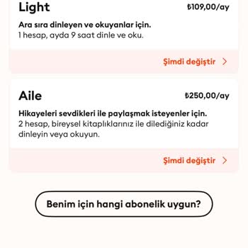 Storytel Fazla Tahsil Edilen Ücretin İadesini İstiyorum