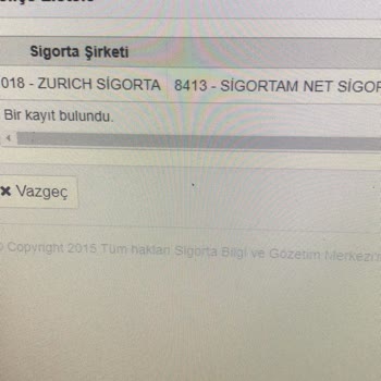Sigortam NET'ten Şikayetçiyim Hiçbir Şekilde Dönüş Yapılmıyor