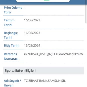 Ziraat Bankası Hayat Sigortası İptal Talebi
