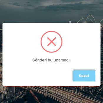 Kargomsende Firmasi Gönderi Bulunamadı Diyor