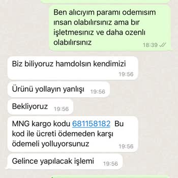 Tugbacabutik'ten Yanlış Ürün Ve Kötü Hizmet Deneyimi