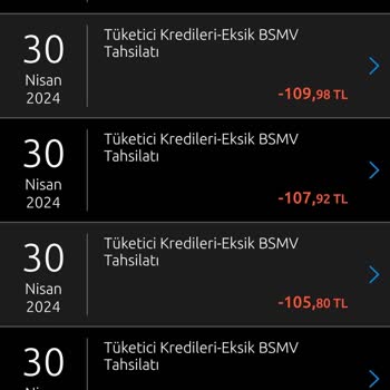 Yapı Kredi Eksik BSMV Tahsilatı
