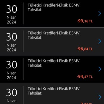 Yapı Kredi Eksik BSMV Tahsilatı