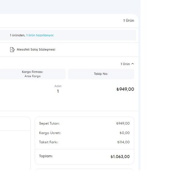 A101 Online Alışveriş Pişmanlığı