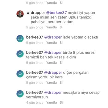 Dolap Satışım Sonucu Hem Ürünüm Gitti Hem Param