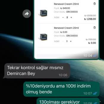 İzderma Cosmetic İzdermo.com İndirim Tarihi Devam Eden Ürünlerde İndirim Bitti Yalanı