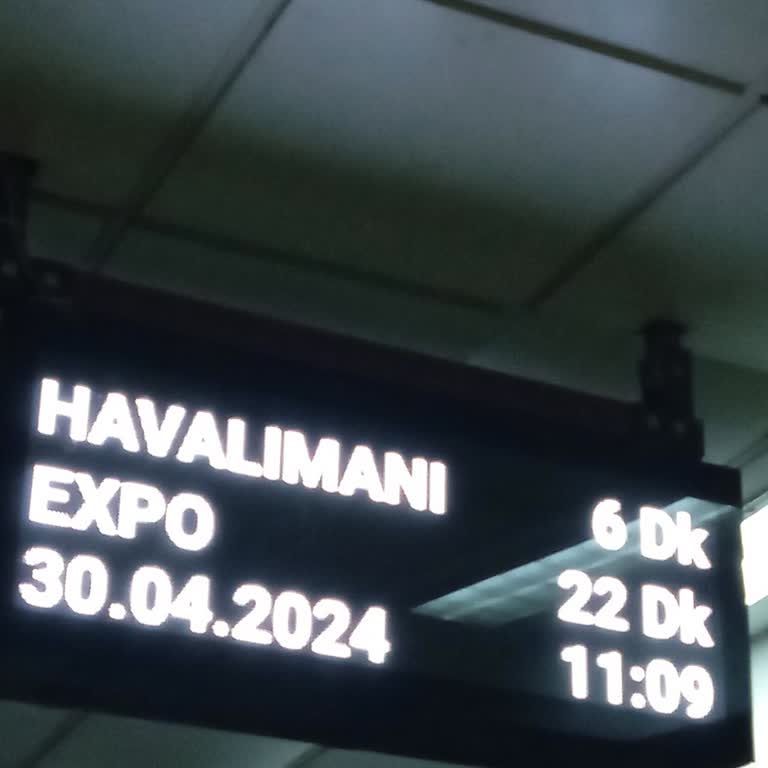 Antalya Büyükşehir Belediyesi Tramvay Dakika Donması