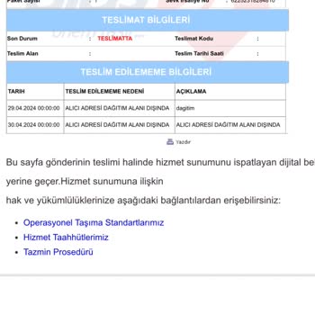 Aras Kargo Teslimat Sorunlarıyla Mücadele