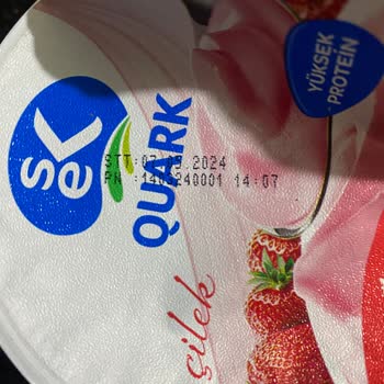 Sek Süt Tarihi Geçmeden Bozulan Seq Quark Yoğurt