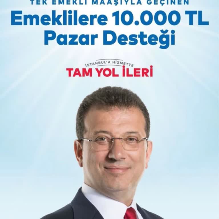 İBB Emekli Yardım Vaatleri