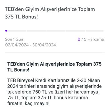 TEB Müşterilerine Kampanya Mağduriyeti Yaşatıyor.