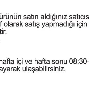 Trendyol Dyson V15 Detect Ürünü Rapora Rağmen İade Ve Değişim Yapmıyor