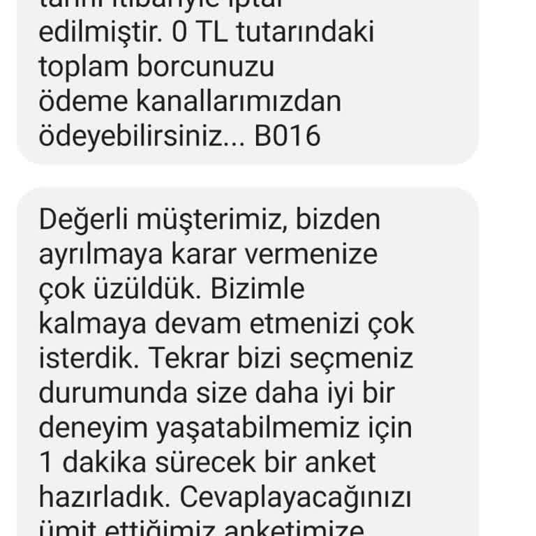 Vodafone Net Tarafından Mağdur Edildim.