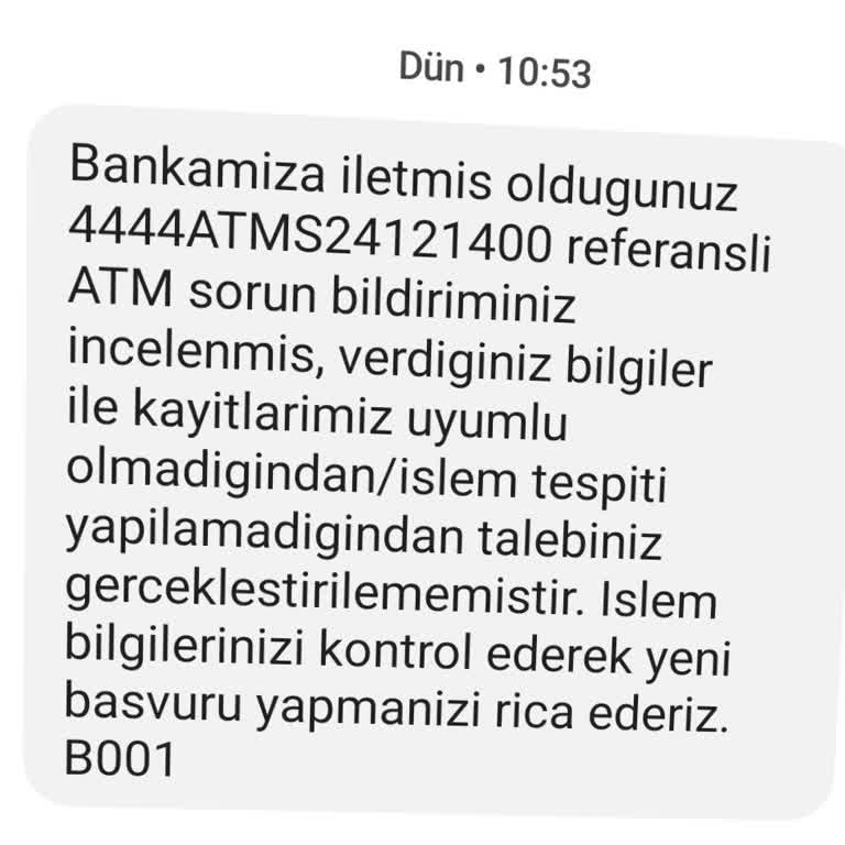 Ziraat Bankası ATM Arızasıyla Kaybolan Param!