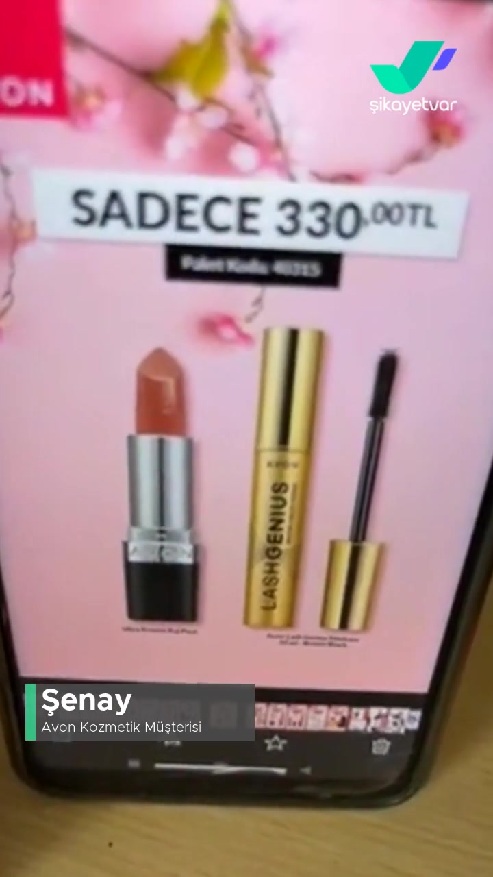 Avon Kozmetik Rujun Farklı Bir Renk Gelmesi! videonun kapak resmi