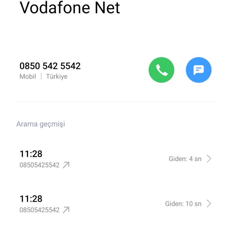 Vodafone Net Fesih İşlemi Uzatması