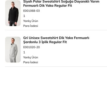 Avva Giyim İade Ücretimi Alamadım