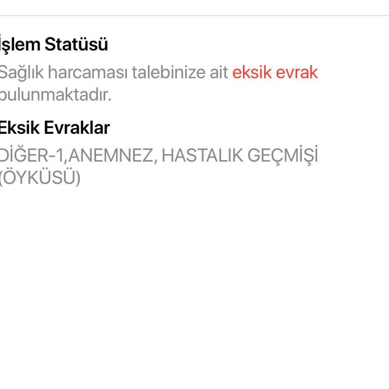 Türkiye Sigorta Provizyonu Onaylamıyor, Sürekli Belge Talep Ediyor.
