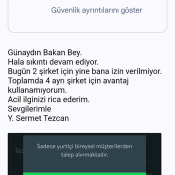 TEB Mavi Kart Sahiplerinin Bankacılık İşlemlerinde Karşılaştığı Sorunlar