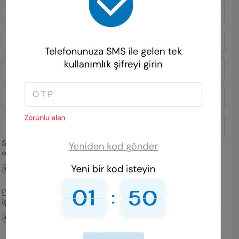 Milli Piyango OTP Üyelik Şifresi Gelmiyor