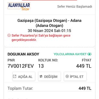 Obilet'te Yaşanan Sıkıntılar