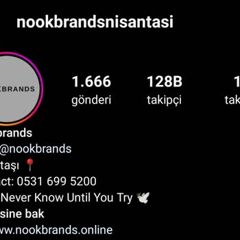 Nookbrandsnisantasi (Instagram) Nook Brands Nisantasi Instagram Alışveriş Deneyimi