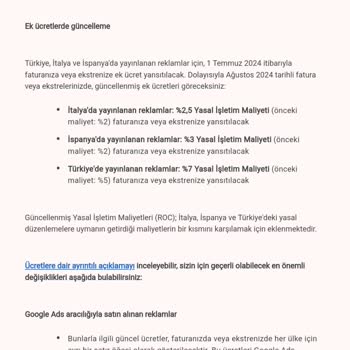 Google AdSense Google Sahte Tıklama