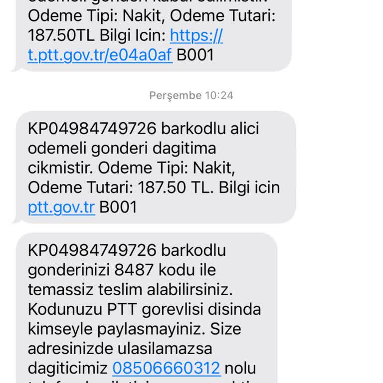 PTT Kargo 10 Gündür Ulaşmayan Kargo