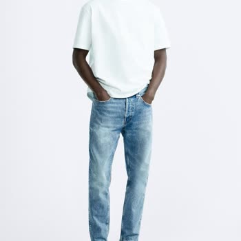 Zara Cropped Fit Jean Pantolon