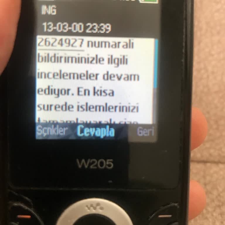 ING Bank Ortak ATM Yapı Kredi'den Alıkonulan Paramı Alamıyorum