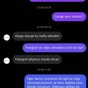 Light The Candle (lightcandless) İnternet Üzerinden Mum Siparişi Sorunları