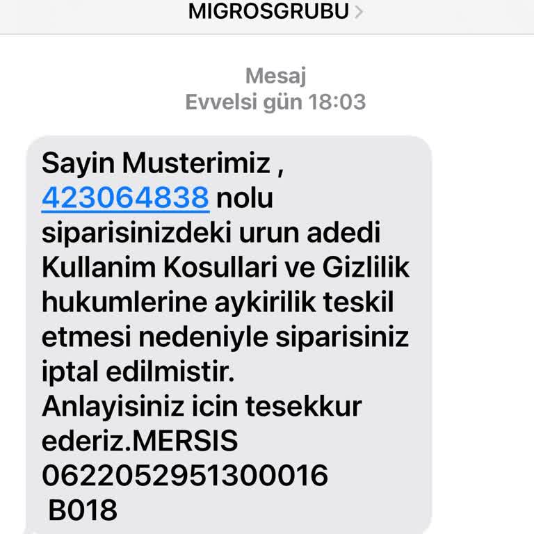 Migros Beykent Avenue Mağazası Sanal Market
